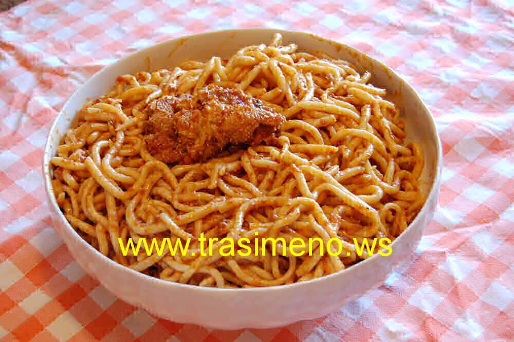 Pici al sugo d'oco