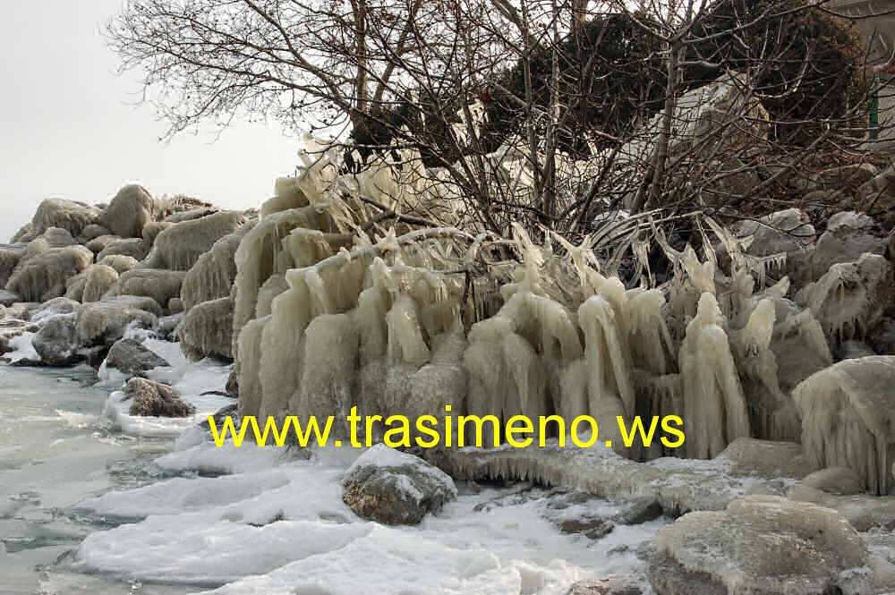 Lago Trasimeno gelato